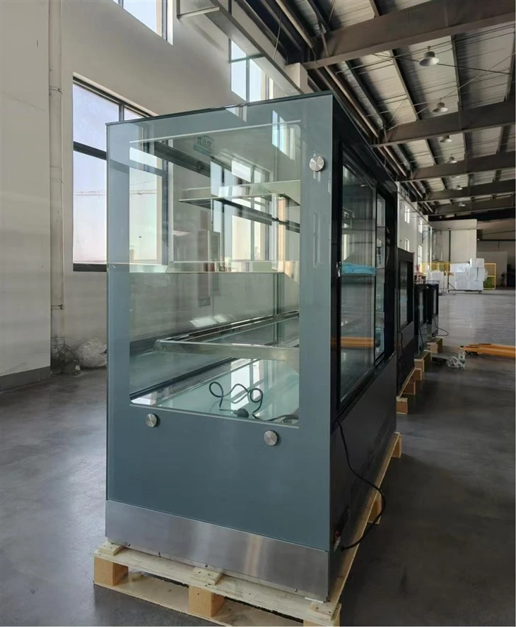 Large Straight Cake Display Case price
